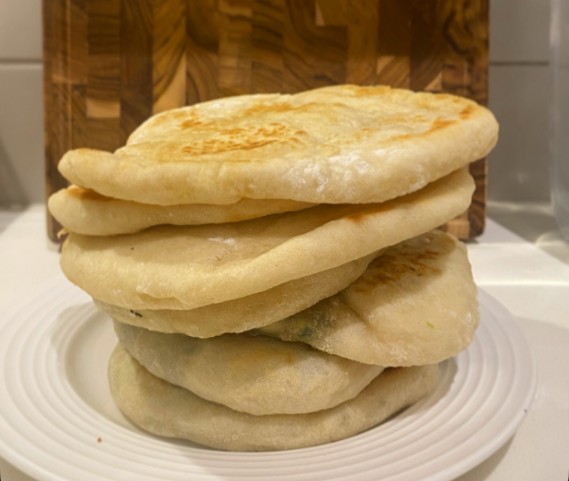 Soft and Fluffy: Homemade Greek pita bread
